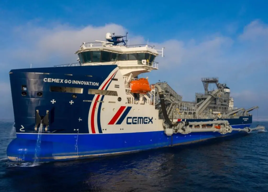 Cemex Go Innovation completing trials. (credit: Cemex UK).