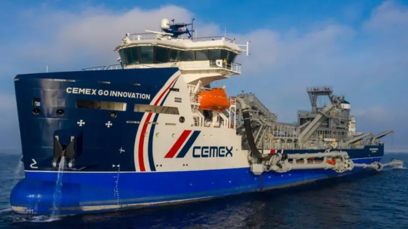 Cemex Go Innovation completing trials. (credit: Cemex UK).