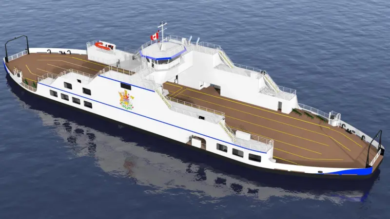 Wärtsilä is providing its Hybrid System for a new ferry for use in British Columbia Photo: Wärtsilä