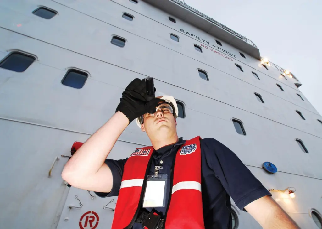 The USCG expects contingency measures to be included in the BWM Plan to cover cases where the system is non-operational or fails. (credit: ABS)