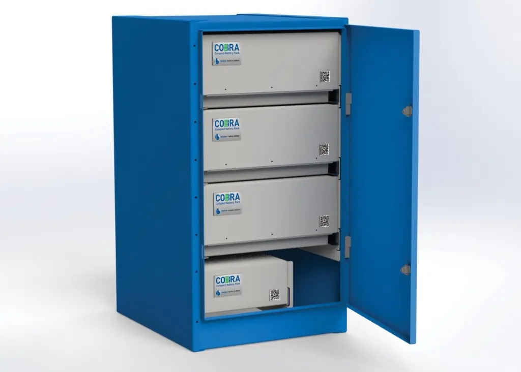 DNV GL has awarded type approval for the COBRA energy storage system (credit: Becker Marine Systems)