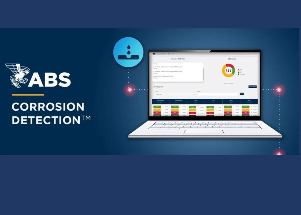 ABS’s corrosion detection tool uses machine learning to refine and improve its detection of corrosion Photo: ABS