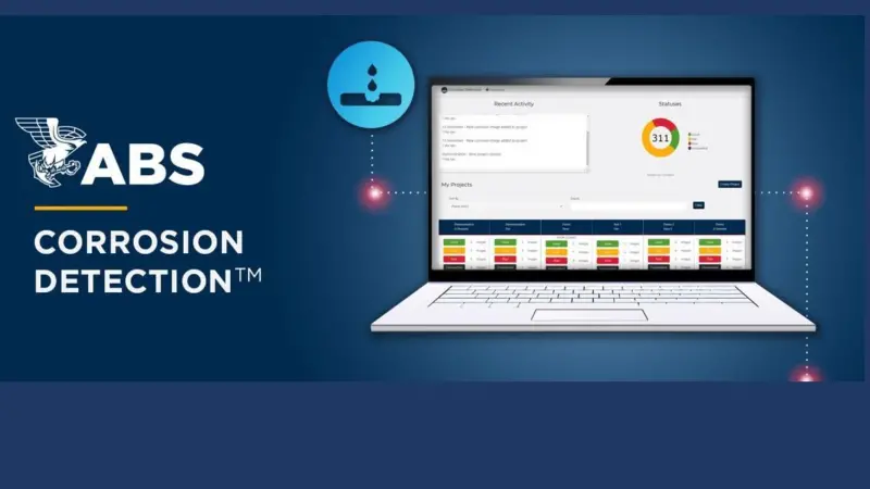 ABS’s corrosion detection tool uses machine learning to refine and improve its detection of corrosion Photo: ABS