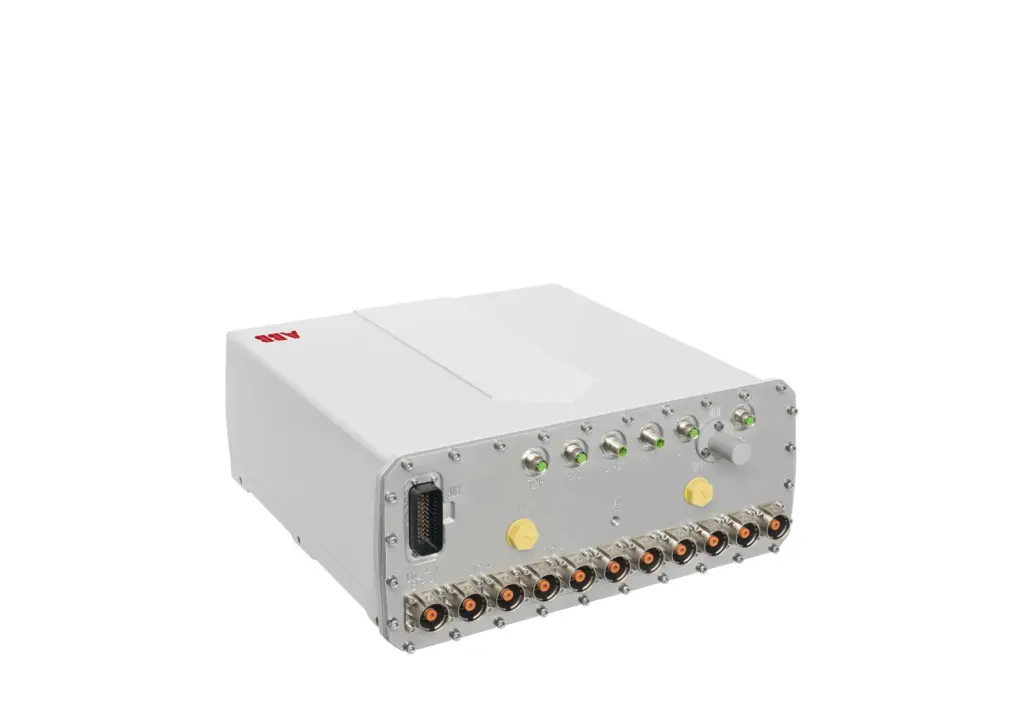 The HES880 from ABB in DC-DC configuration can run mission equipment from a local energy source such as batteries, supercapacitors or fuel cells. Photo: ABB Motion