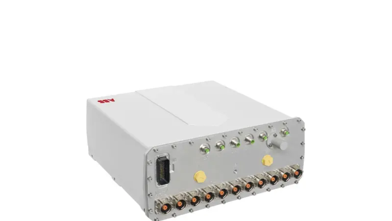The HES880 from ABB in DC-DC configuration can run mission equipment from a local energy source such as batteries, supercapacitors or fuel cells. Photo: ABB Motion