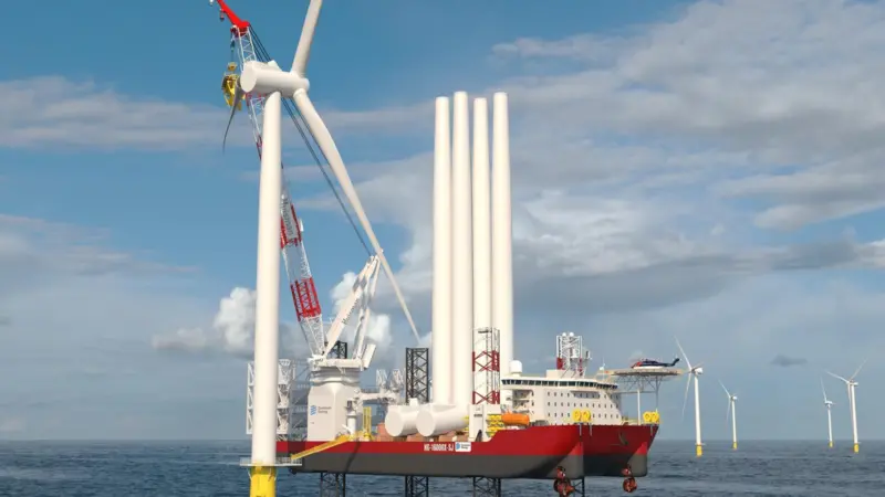 KM is supplying a technology package for a new Keppel WITV Photo: Kongsberg Maritime