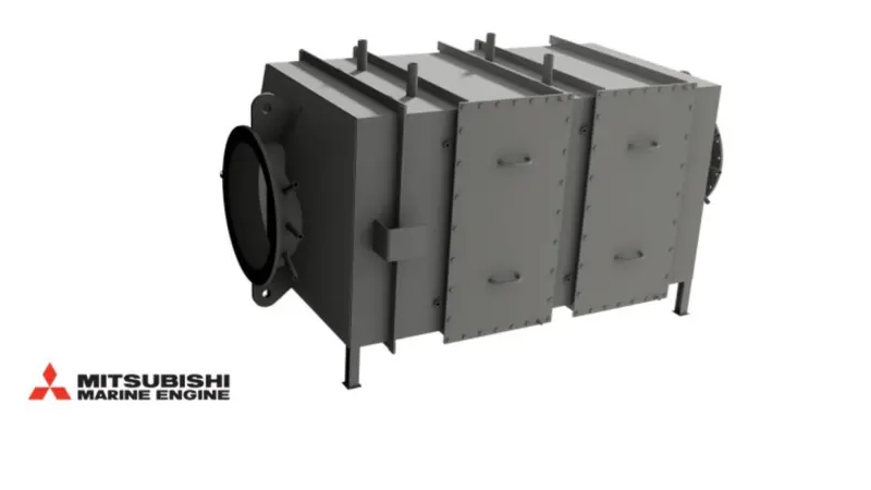 Mitsubishi’s engine after-treatment solution is IMO Tier III compliant Photo: MTEE