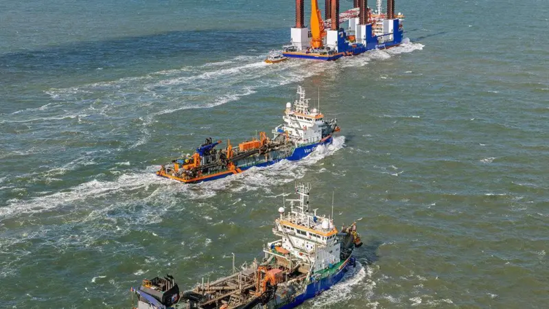 ABB Turbocharging will provide maintenance support and optimisation across Van Oord’s dredger fleet (copyright Van Oord)
