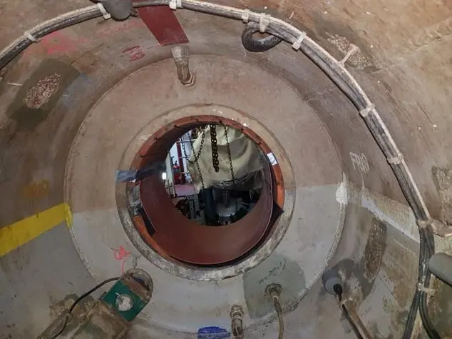 The ElMag system after five years of continuous operation, detail (credit: Sembcorp Marine)