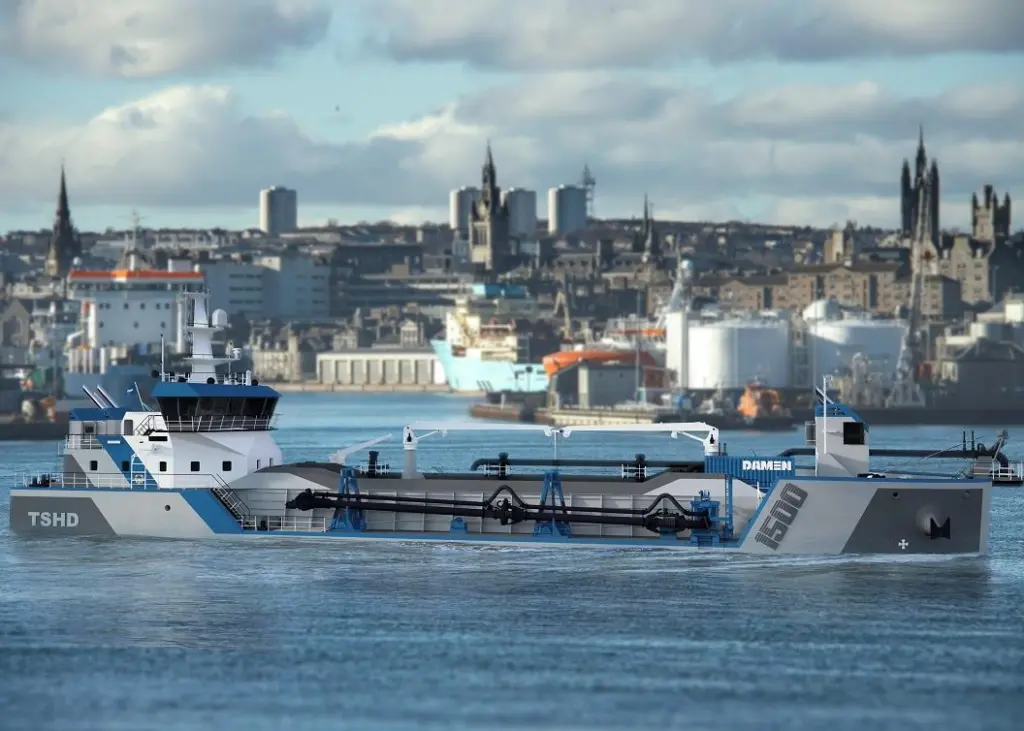Damen anticipates ever increasing global trade will increase demand for ports and waterways to be kept at chart depth