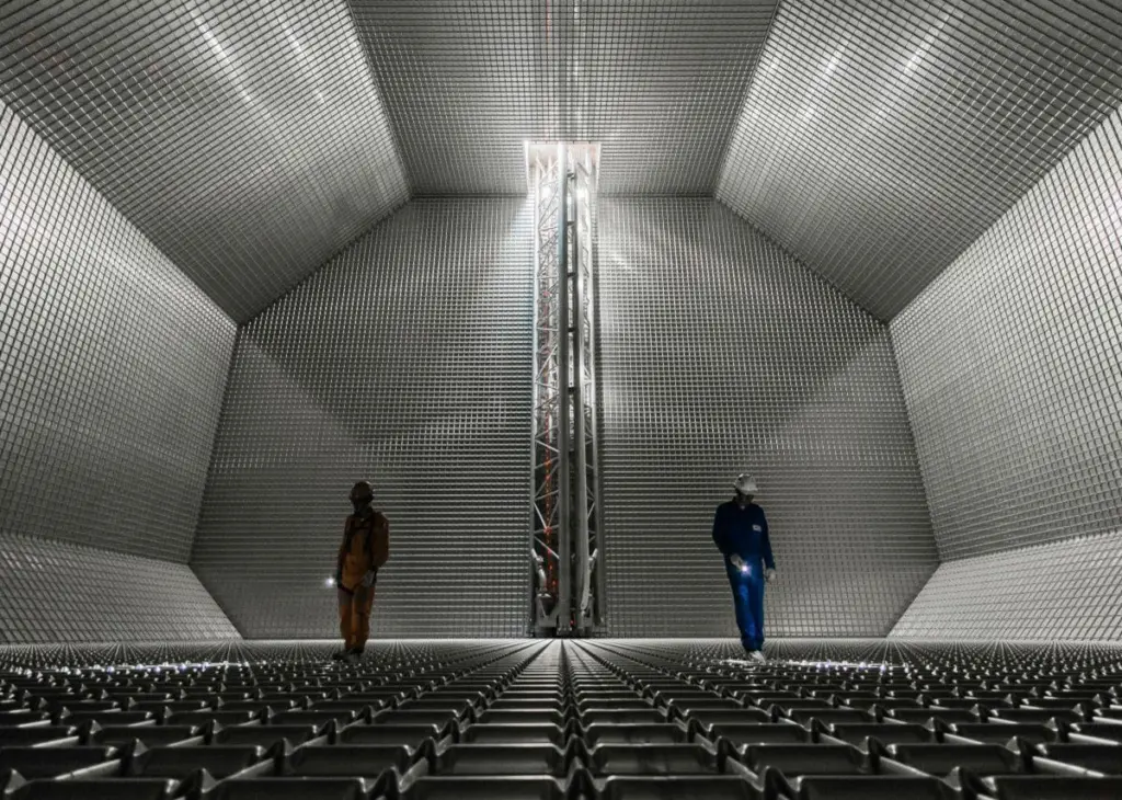 GTT's Mark III Type membrane system (image courtesy of GTT, copyright Roland Mouron)
