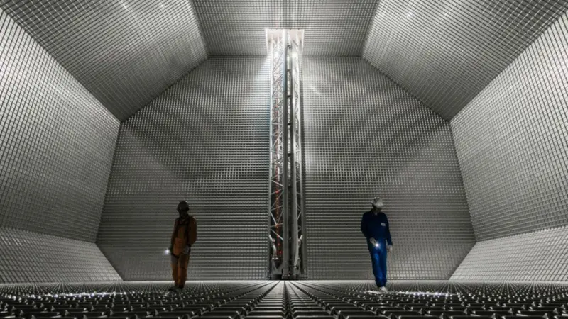 GTT's Mark III Type membrane system (image courtesy of GTT, copyright Roland Mouron)