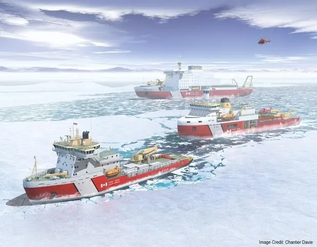 GE is among the partners of Chantier Davie's centre of excellence for polar technologies