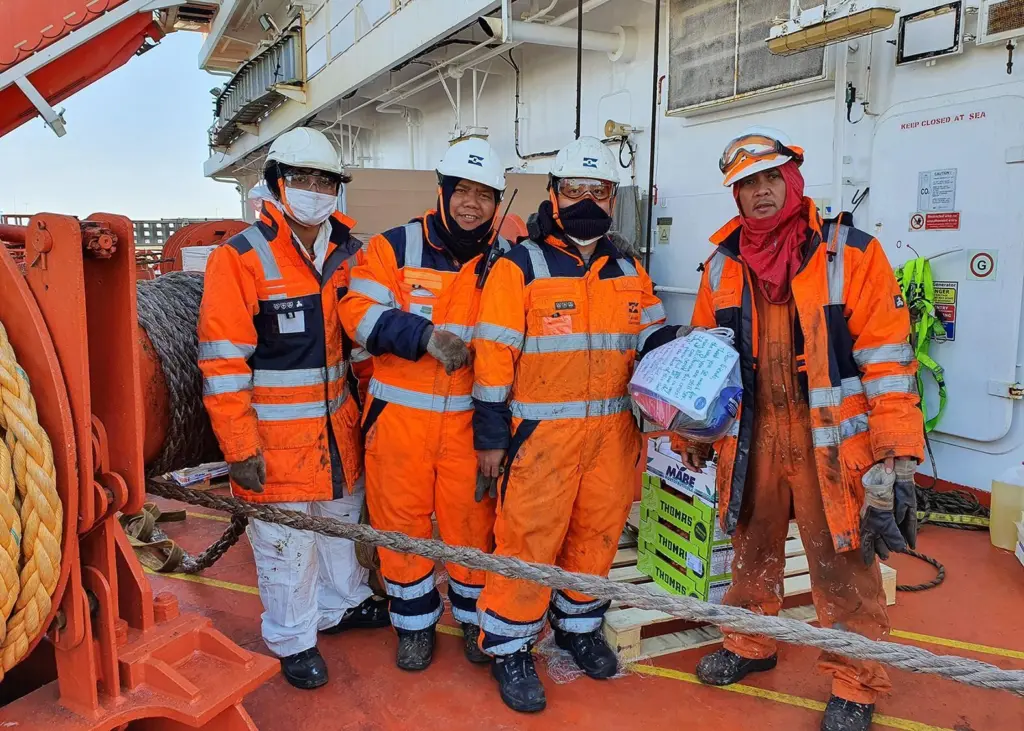 DNV took part in the The Mission to Seafarers' Flying Angel campaign and the development of the Happy-at-Sea App.