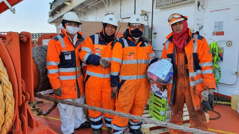 DNV took part in the The Mission to Seafarers' Flying Angel campaign and the development of the Happy-at-Sea App.