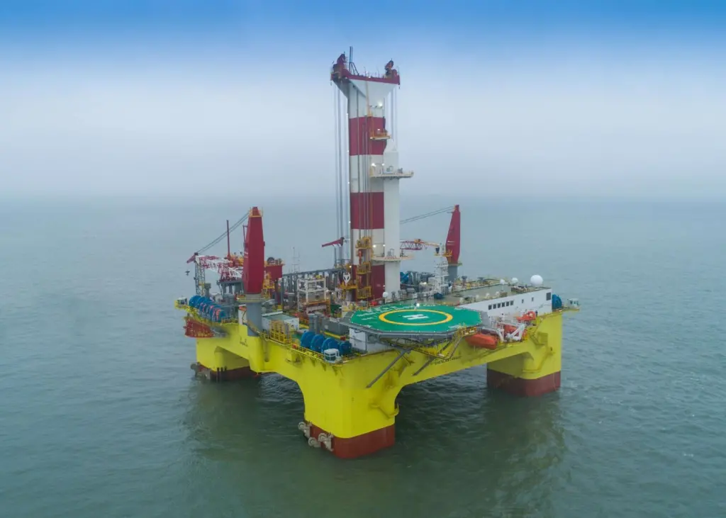 CMHI’s drilling platform has become the first offshore unit to be awarded DNV’s Smart notation Photo: DNV