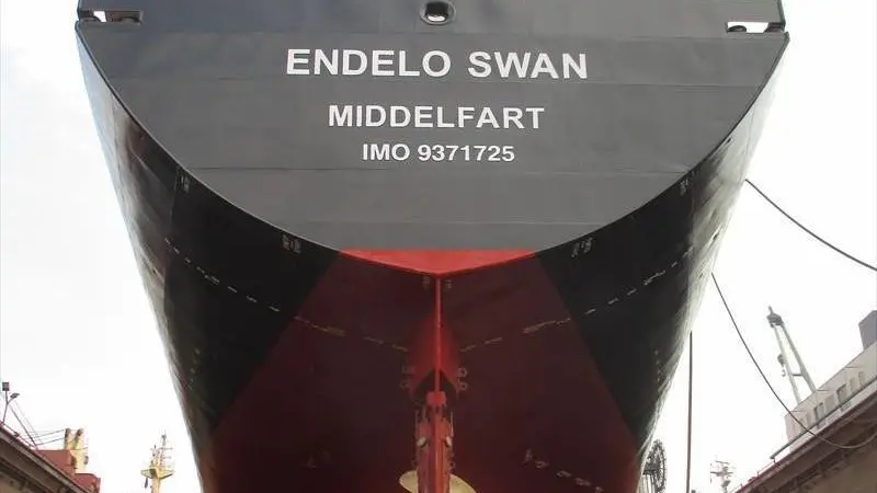 Analysis of the performance of Uni-Tankers' Endelo Swan revealed the vessel had lowered its fuel consumption by 12.2%. (credit: Uni-Tankers)