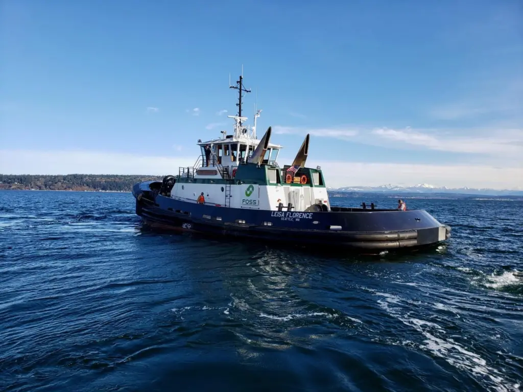 Foss's ‘Leisa Florence’ ASD-90 tugboat, sister vessel to ‘Rachael Allen’ Photo: Foss Maritime