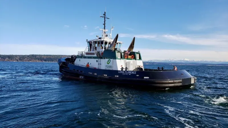 Foss's ‘Leisa Florence’ ASD-90 tugboat, sister vessel to ‘Rachael Allen’ Photo: Foss Maritime