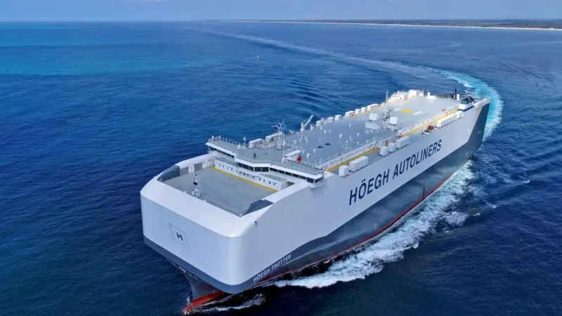 Kongsberg and MAN Energy Solutions are to deliver a digital package to four vessels in Höegh Autoliners’ Horizon class fleet (credit: Kongsberg Digital)