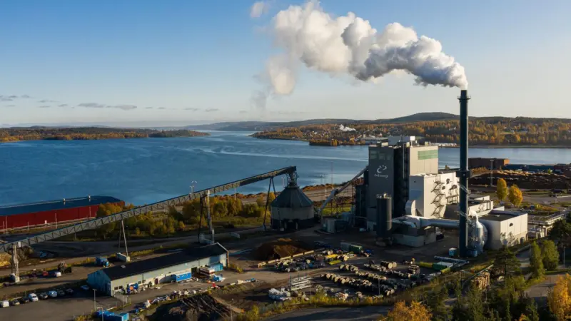 Worley's design services for the first Liquid Wind eMethanol facility will include efficient integration with Övik Energi's plant (pictured). (Published under a Creative Commons Licence)