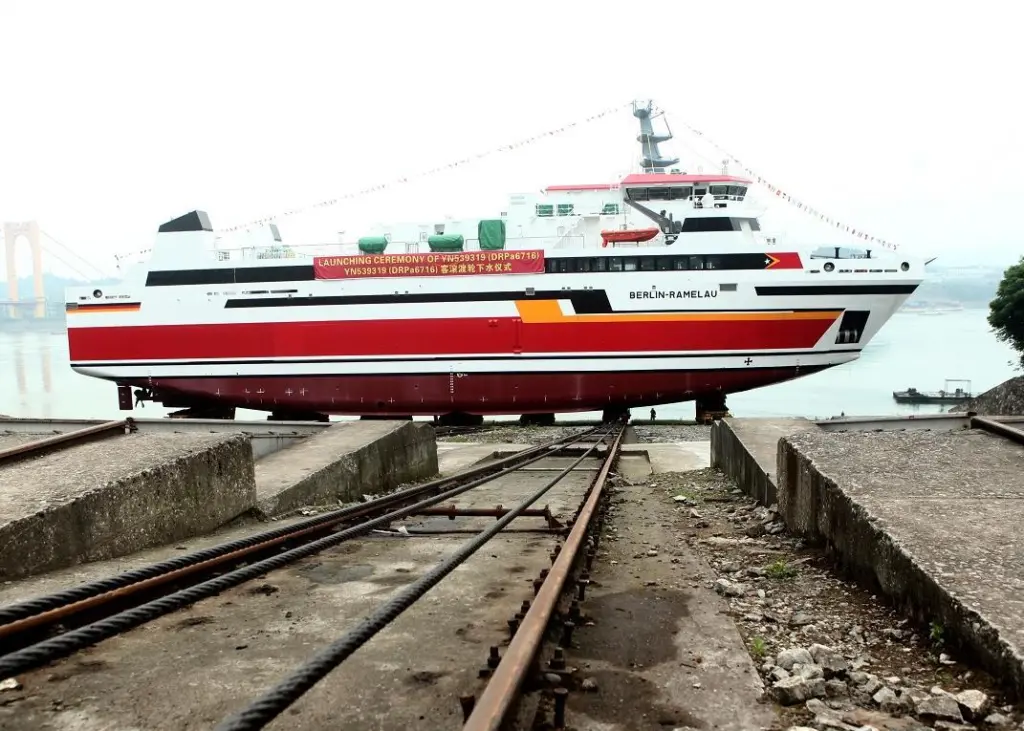 The ‘Berlin-Ramelau’ RoPax Photo: Damen