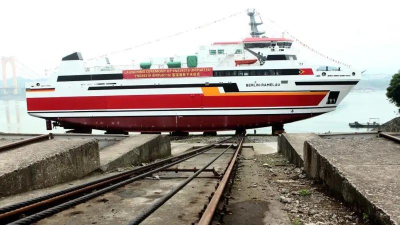 The ‘Berlin-Ramelau’ RoPax Photo: Damen