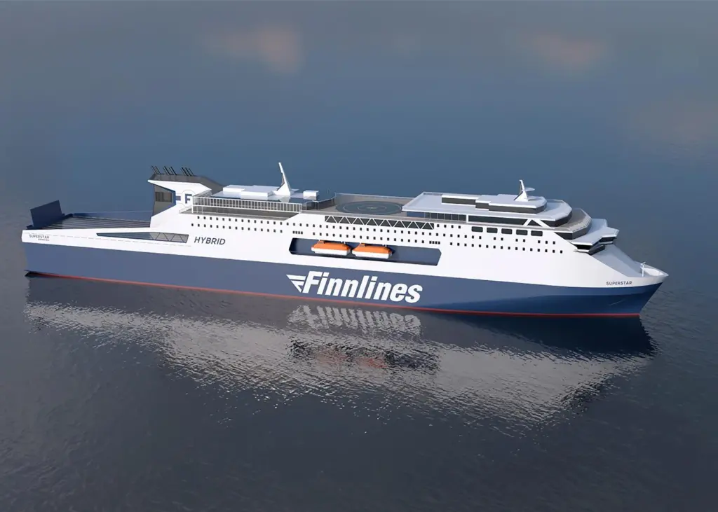 Finnlines has ordered air lubrication for two ropax newbuildings