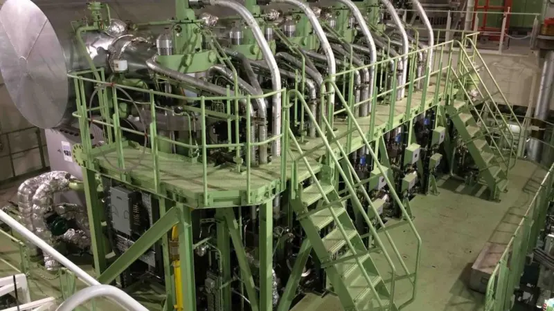 The 3 x 210,000 dwt vessels will be equipped with MAN B&W 6G70ME-GI Mk 10.5 main engines. (credit: MAN ES)