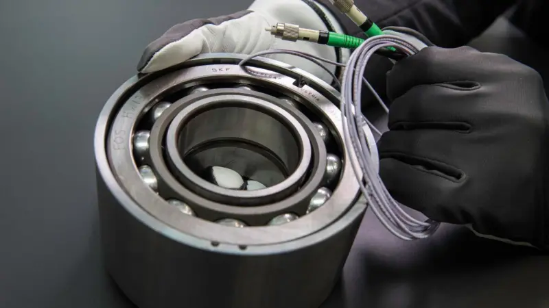SKF is to offer its fibre optic bearings to ship operators, offering access to granular data including axial versus radial loads, load directions, speed of rotations and temperature.