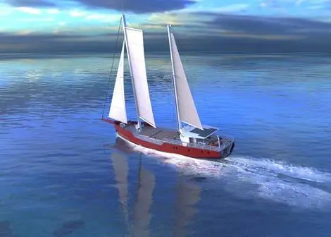 A low-carbon, lower cost Pacific island transport solution (credit: VPLP Design).