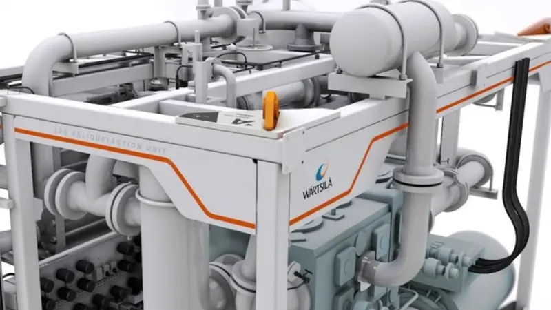 Wärtsilä’s Gas Cargo Handling System Photo: Wärtsilä