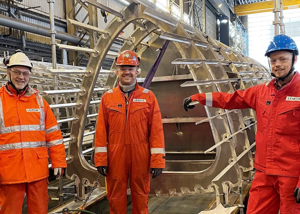 The vessel modules for the TrAM project will be delivered by Leirvik.