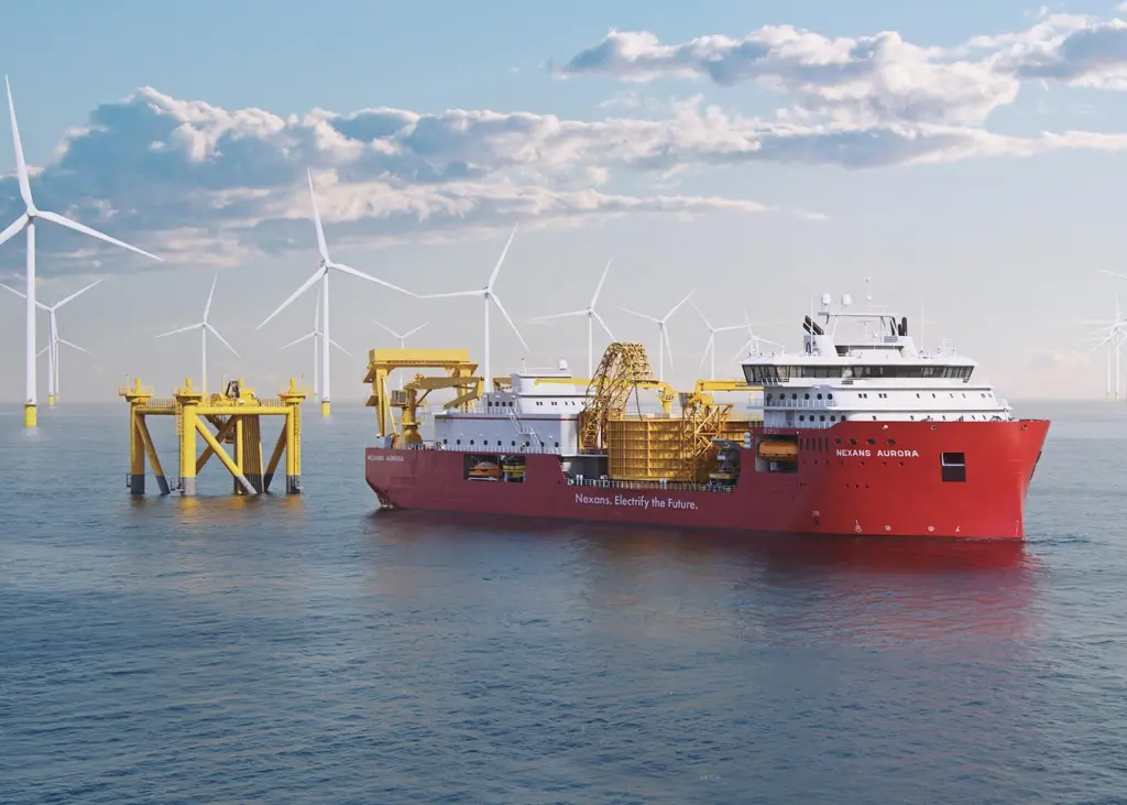 The ‘Nexans Aurora’ Photo: Ulstein Verft
