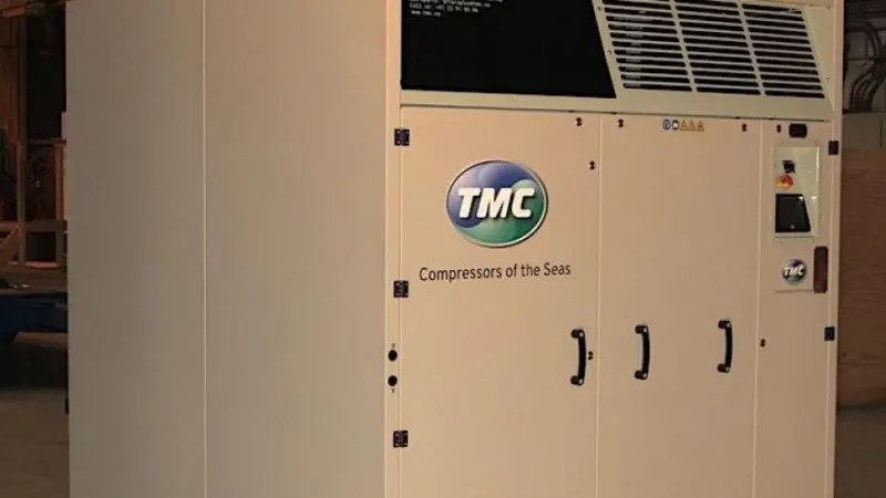 TMC’s scope of work is to supply 3 x marine ALS air compressors and dedicated ALS control systems to each of the five LNG carriers