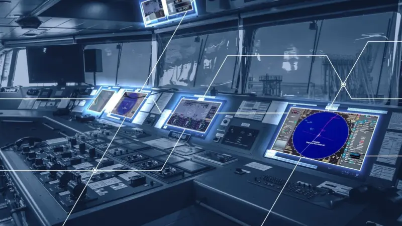 Wärtsilä bridge system Photo: Wärtsilä