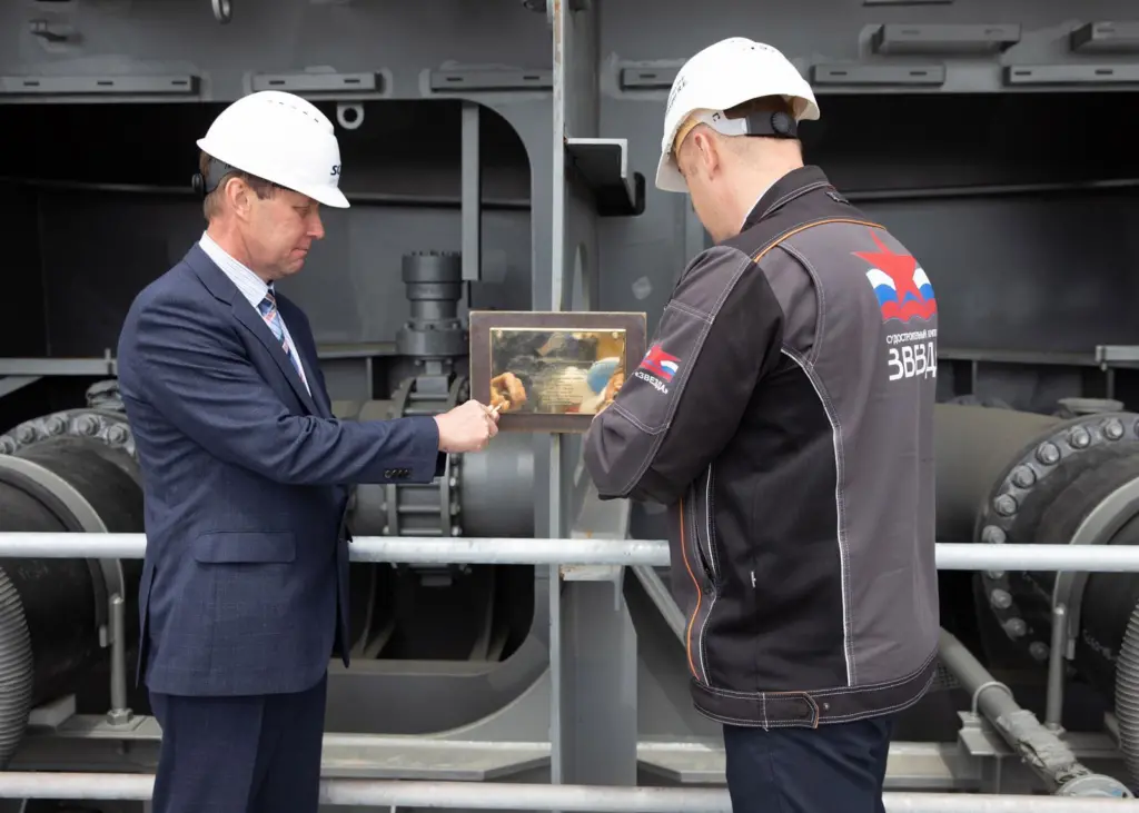 The new vessel will be the first Arc7 class LNG carrier to be constructed at a Russian shipyard.