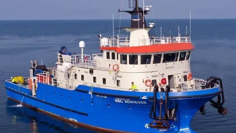 The Danish Maritime Authority authorised RINA to certify the HBC Achiever after the remote surveys.