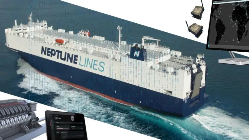 Neptune Lines vessel trial