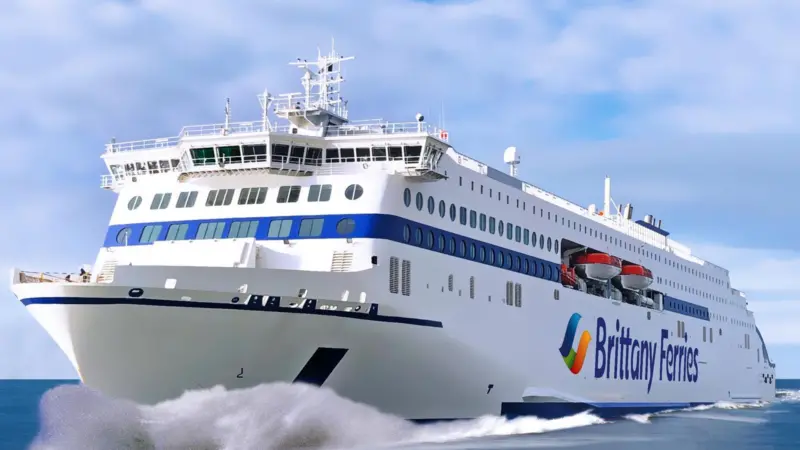 The new RoRos will be a hybrid of battery and LNG power Photo: Brittany Ferries