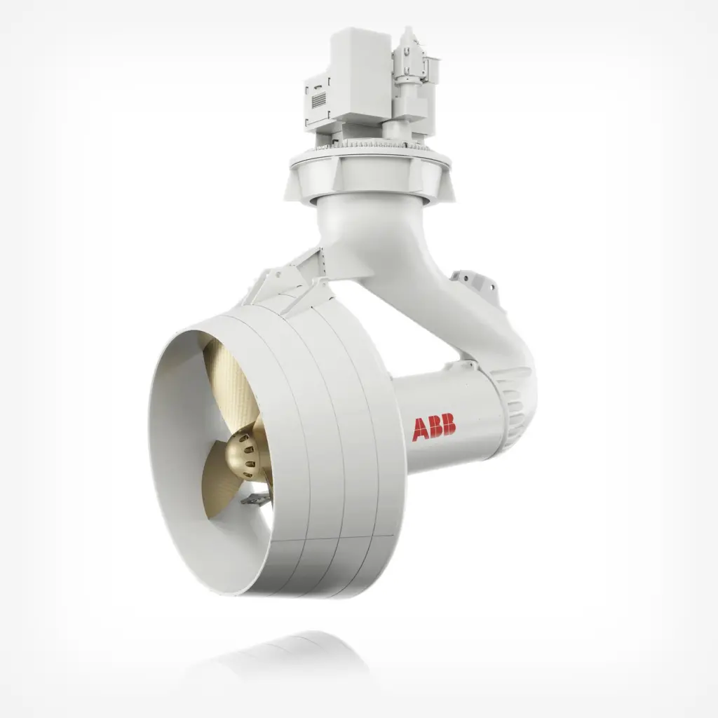 The new transloader has two Azipod CZ-series, nozzled propulsion units. (credit: ABB Marine).
