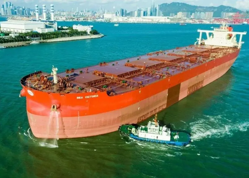 The Vale-chartered 324,300dwt Sea Victoria is the first VLOC to be equipped with air lubrication equipment.