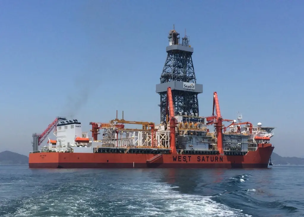 Seadrill’s high-spec 6th generation 'West Saturn' drillship will be fitted with Fuelsave's solution FS MARINE+ Photo: Fuelsave/Seadrill