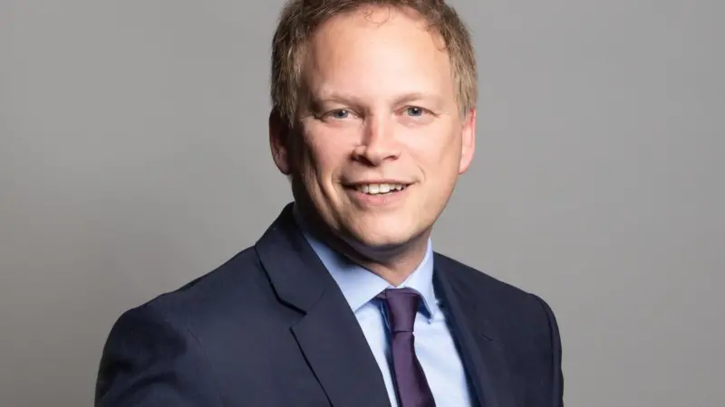The Secretary of State for Transport, Grant Shapps