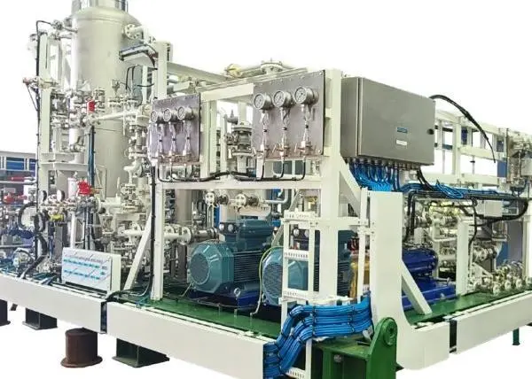 A picture of Babcock LGE's skid-mounted LPG FGSS.