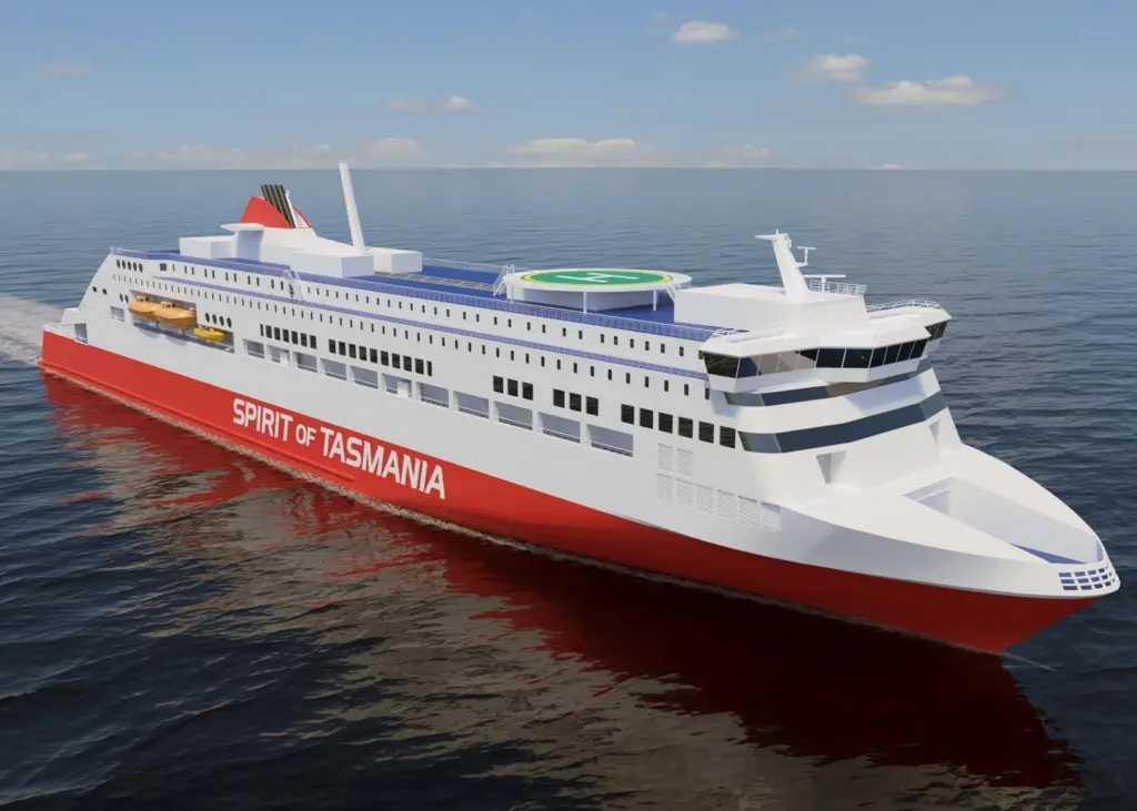The new dual-fuel TT-Line ferries will be powered by Wärtsilä engines. (Copyright: Rauma Marine Constructions Oy)
