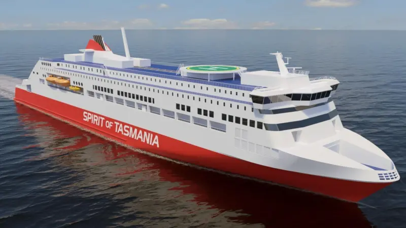 The new dual-fuel TT-Line ferries will be powered by Wärtsilä engines. (Copyright: Rauma Marine Constructions Oy)