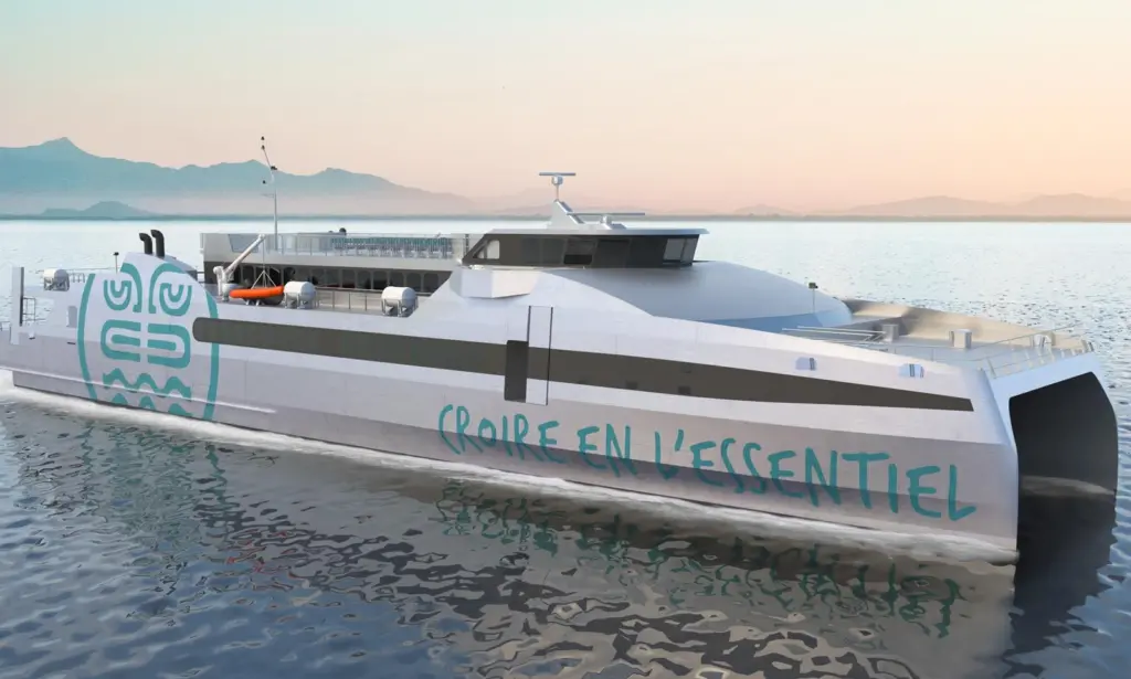 Austal’s latest high speed catamaran ferry will be constructed by Austal Vietnam for The Degage Group of French Polynesia. (Image: Austal Limited)