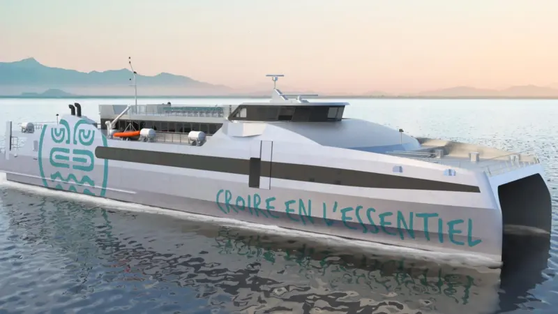 Austal’s latest high speed catamaran ferry will be constructed by Austal Vietnam for The Degage Group of French Polynesia. (Image: Austal Limited)