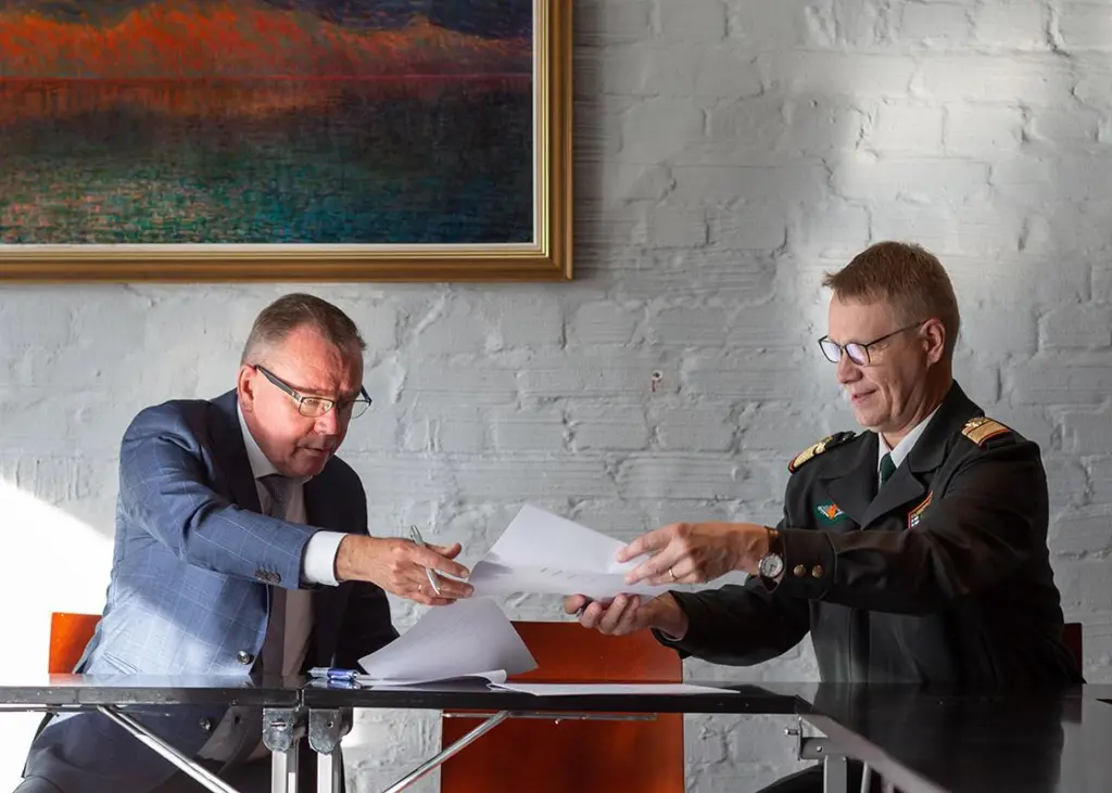 The Finnish Border Guard and Meyer Turku Oy signed a letter of intent for the construction of two new multipurpose vessels